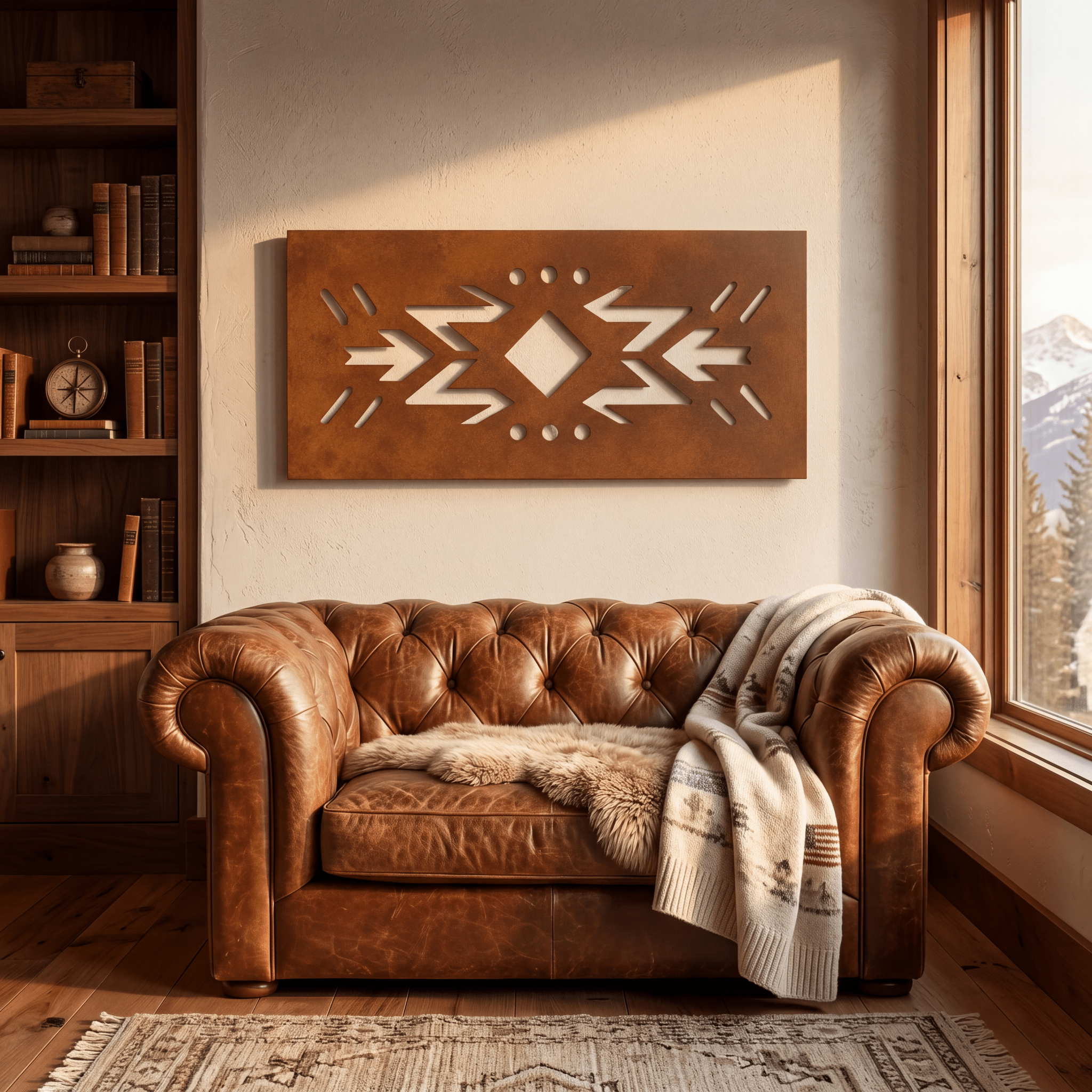 The Xochitl - Metal Wall Art - Oxide - Anthem Classic