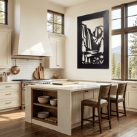 The Yosemite - Metal Wall Art - Forge