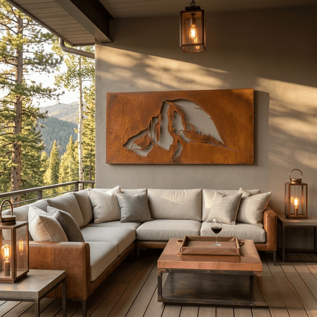 The Yosemite Valley - Metal Wall Art - Oxide - Anthem Classic