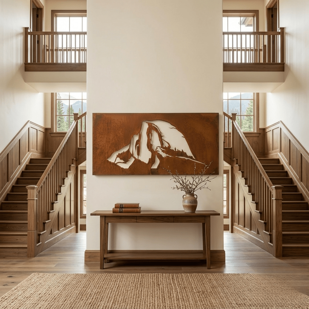 The Yosemite Valley - Metal Wall Art - Oxide - Anthem Classic