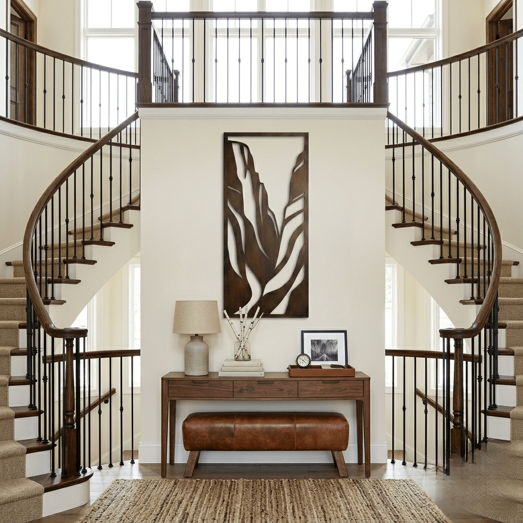 The Zion - Metal Wall Art - Umber - Anthem Classic