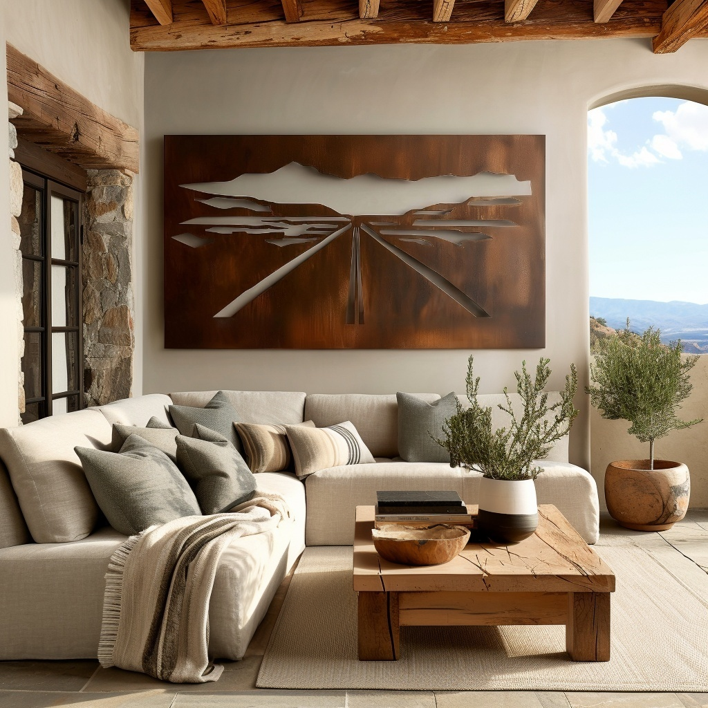 The Interstate - Metal Wall Art