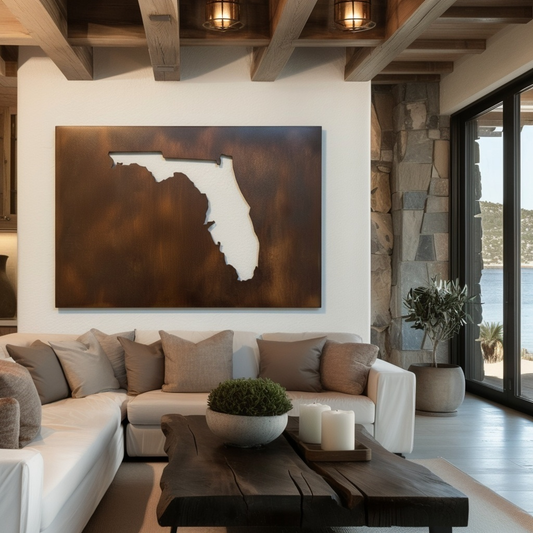 The Florida - Metal Wall Art