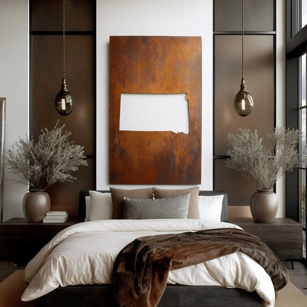 The South Dakota - Metal Wall Art