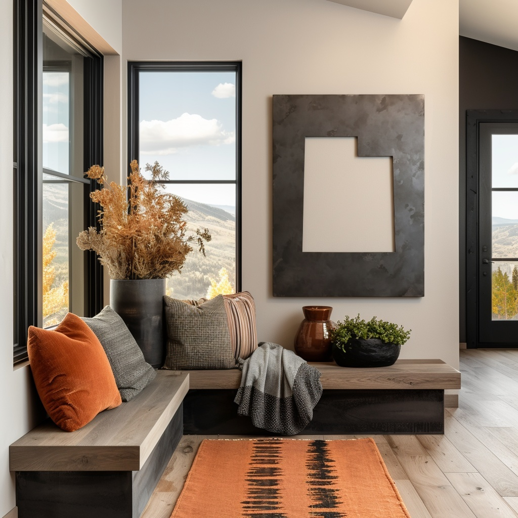 The Utah - Metal Wall Art