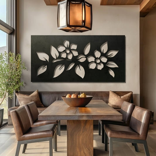 The New Jersey Violet - Metal Wall Art