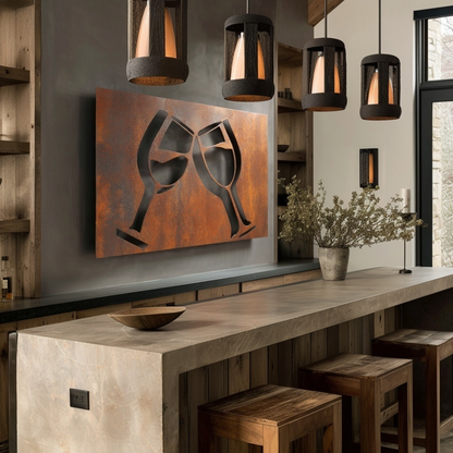 The Toast - Metal Wall Art