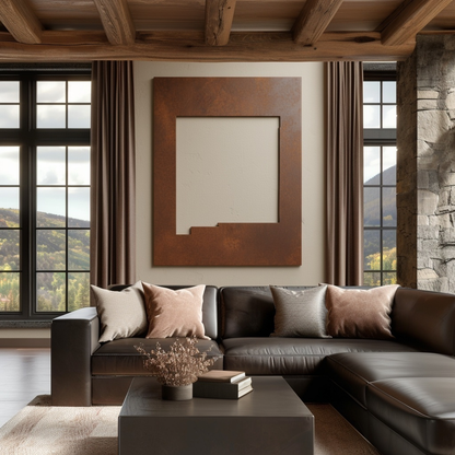 The New Mexico - Metal Wall Art
