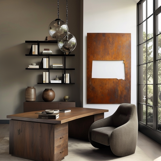 The South Dakota - Metal Wall Art