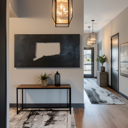 The Connecticut - Metal Wall Art