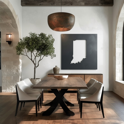 The Indiana - Metal Wall Art