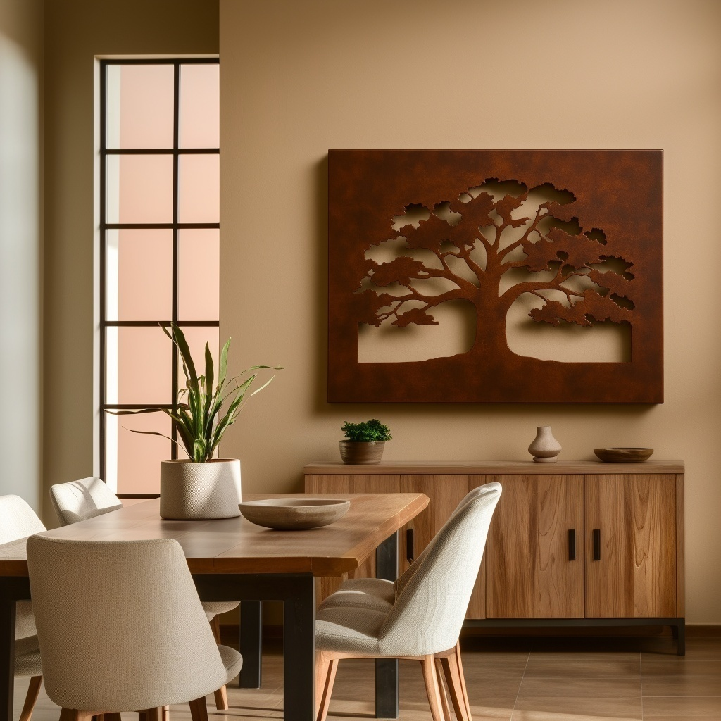 The Connecticut Charter Oak - Metal Wall Art