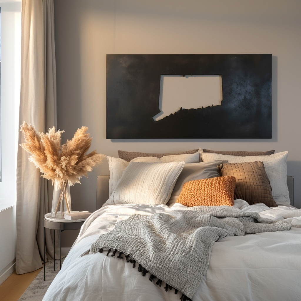 The Connecticut - Metal Wall Art