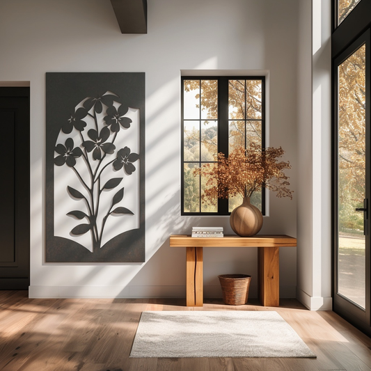 The Alaska Forget-Me-Not - Metal Wall Art