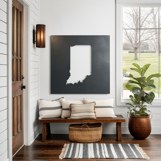 The Indiana - Metal Wall Art