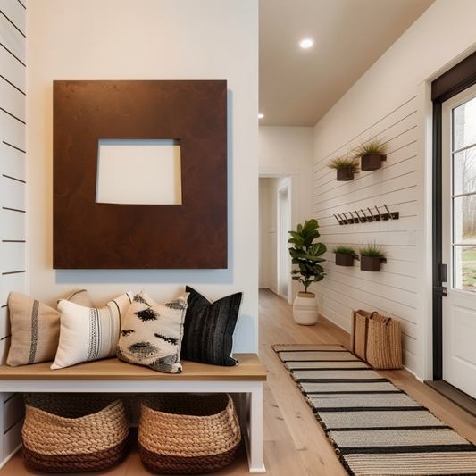 The Wyoming - Metal Wall Art