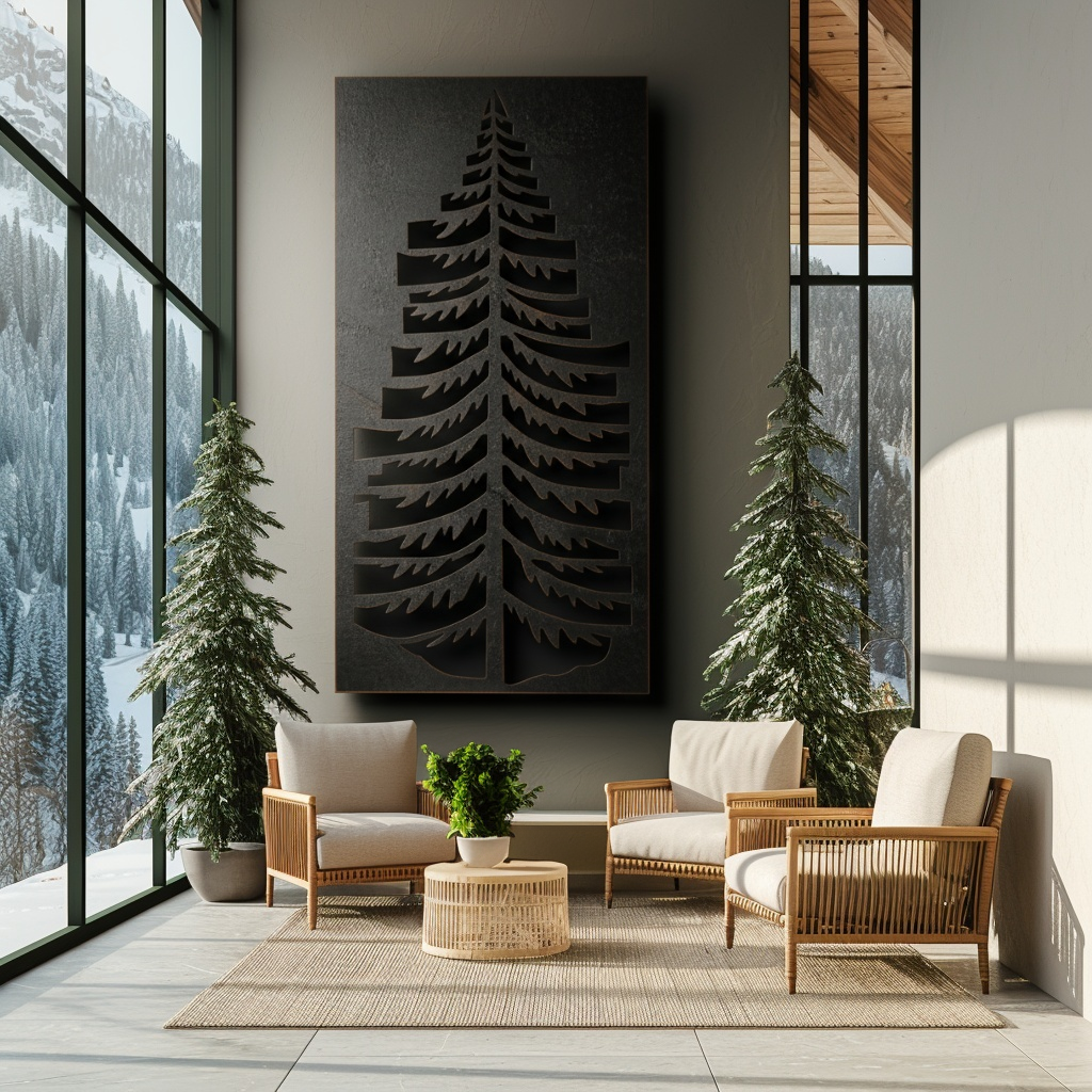 The Oregon Douglas Fir - Metal Wall Art