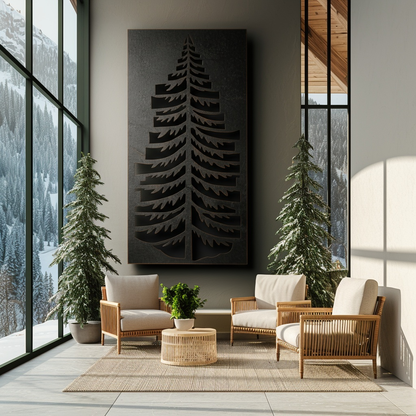 The Oregon Douglas Fir - Metal Wall Art