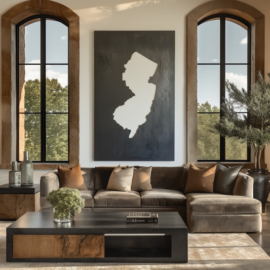 The New Jersey - Metal Wall Art