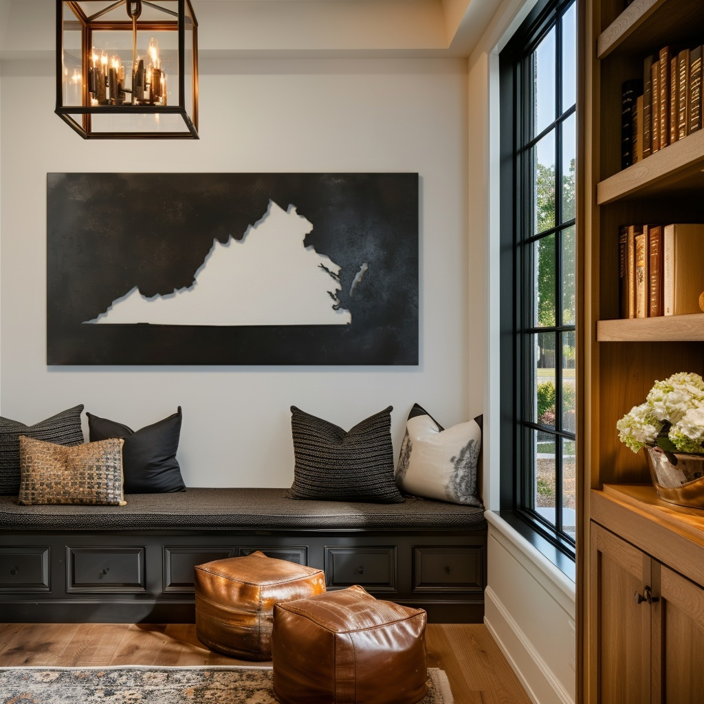 The Virginia - Metal Wall Art