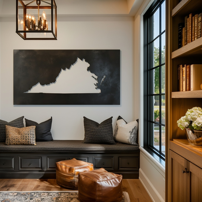 The Virginia - Metal Wall Art