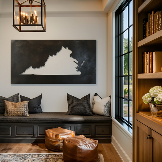 The Virginia - Metal Wall Art