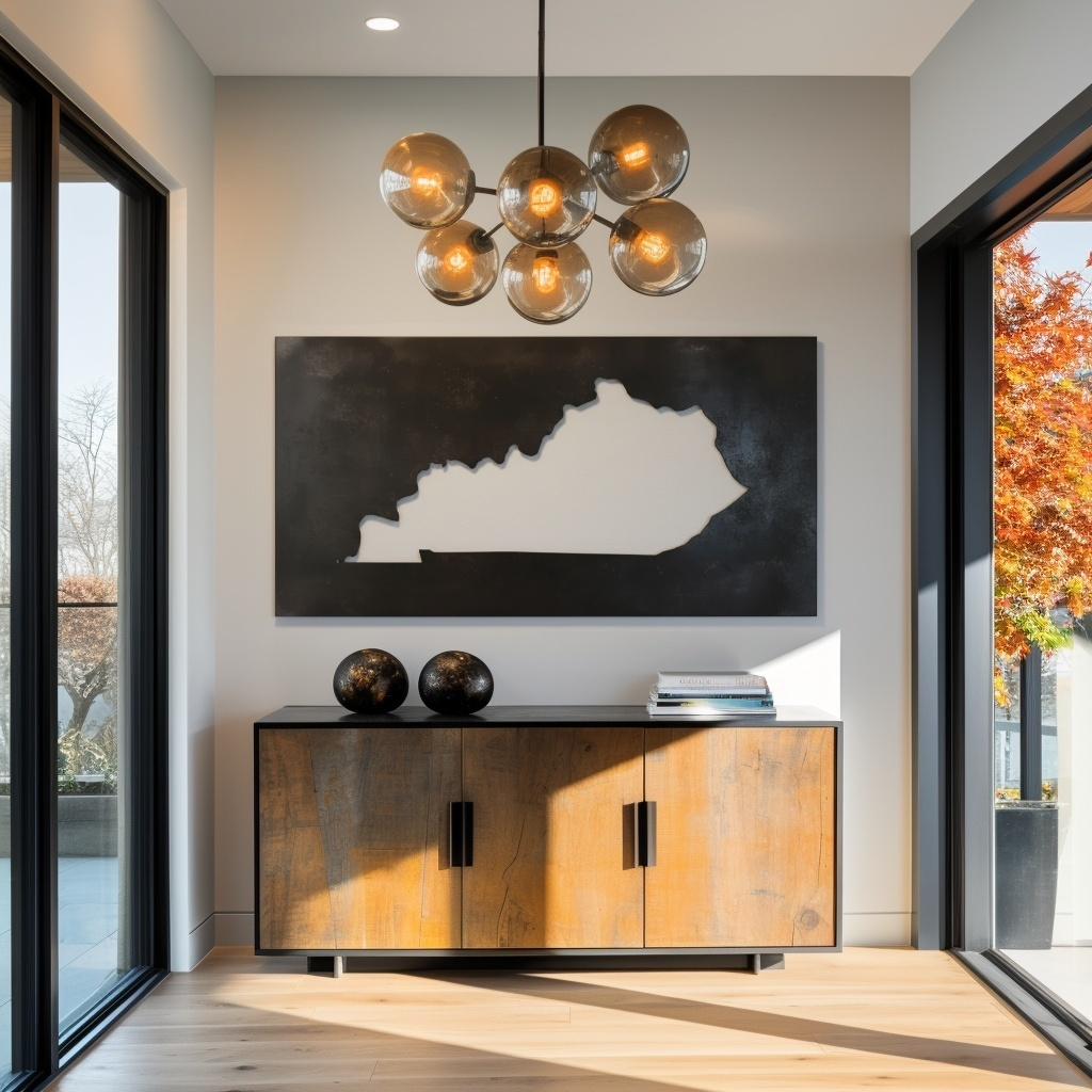 The Kentucky - Metal Wall Art