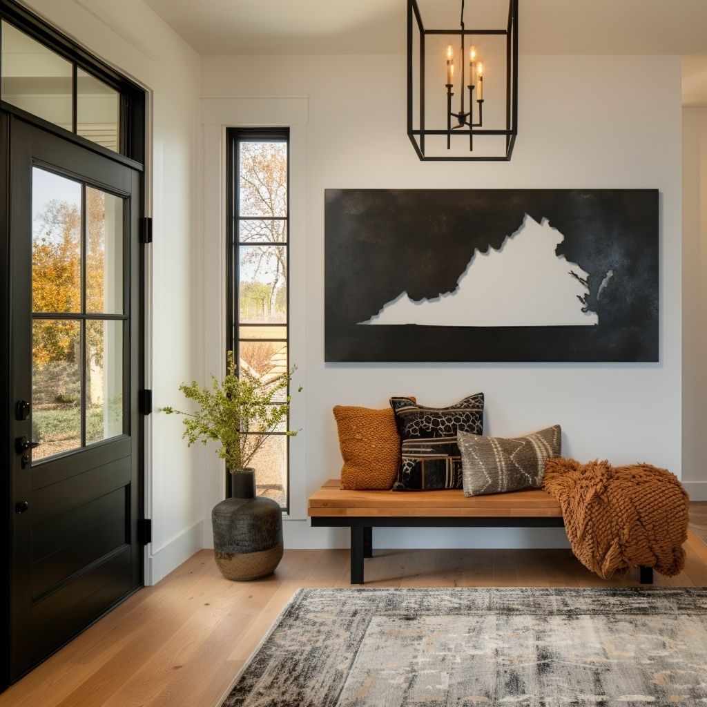 The Virginia - Metal Wall Art