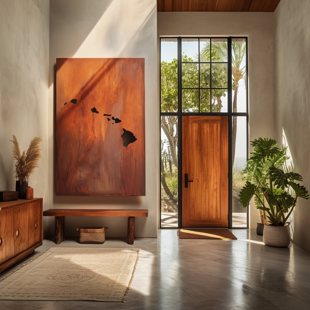 The Hawaii - Metal Wall Art