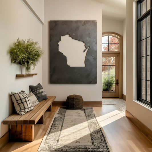 The Wisconsin - Metal Wall Art