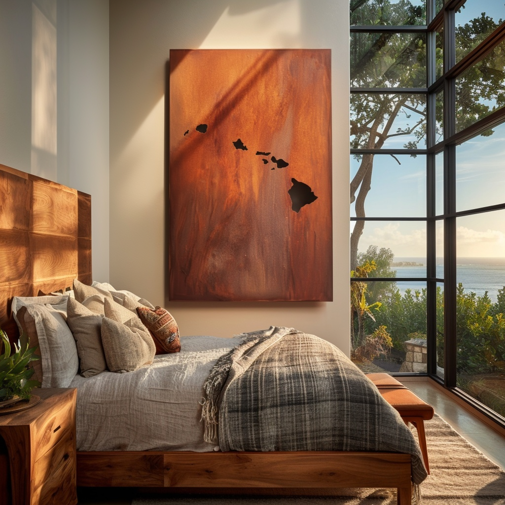 The Hawaii - Metal Wall Art