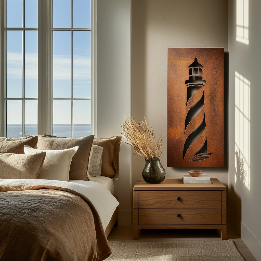 The Rhode Island Lighthouse - Metal Wall Art