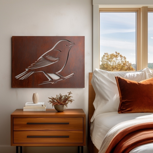 The Maryland Oriole - Metal Wall Art