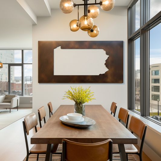 The Pennsylvania - Metal Wall Art