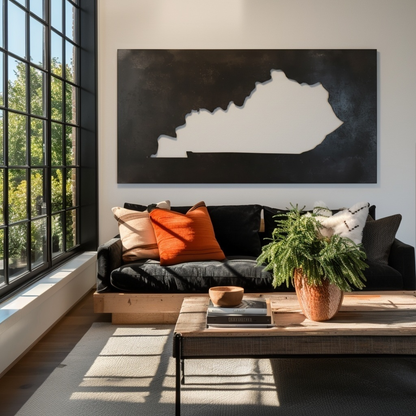 The Kentucky - Metal Wall Art