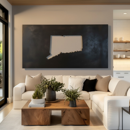 The Connecticut - Metal Wall Art