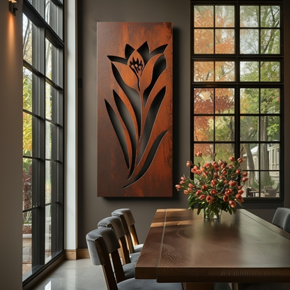 The Utah Sego Lily - Metal Wall Art