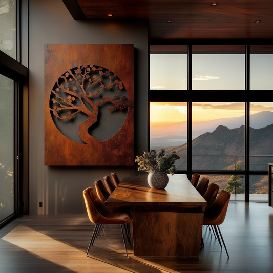 The Virginia Dogwood Tree - Metal Wall Art