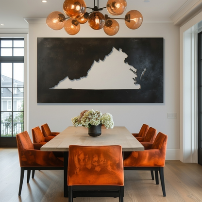 The Virginia - Metal Wall Art