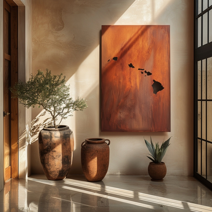 The Hawaii - Metal Wall Art