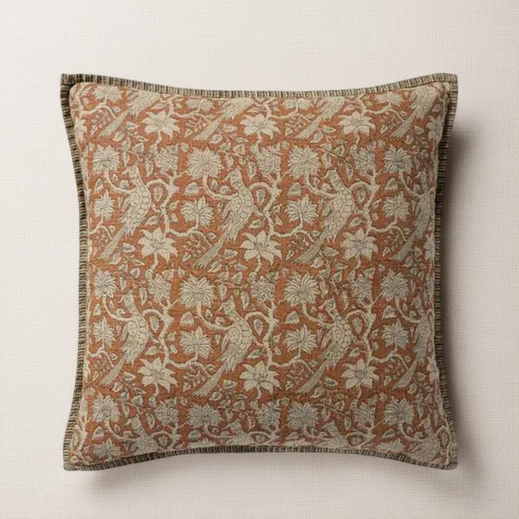 Flora Wren Pillow