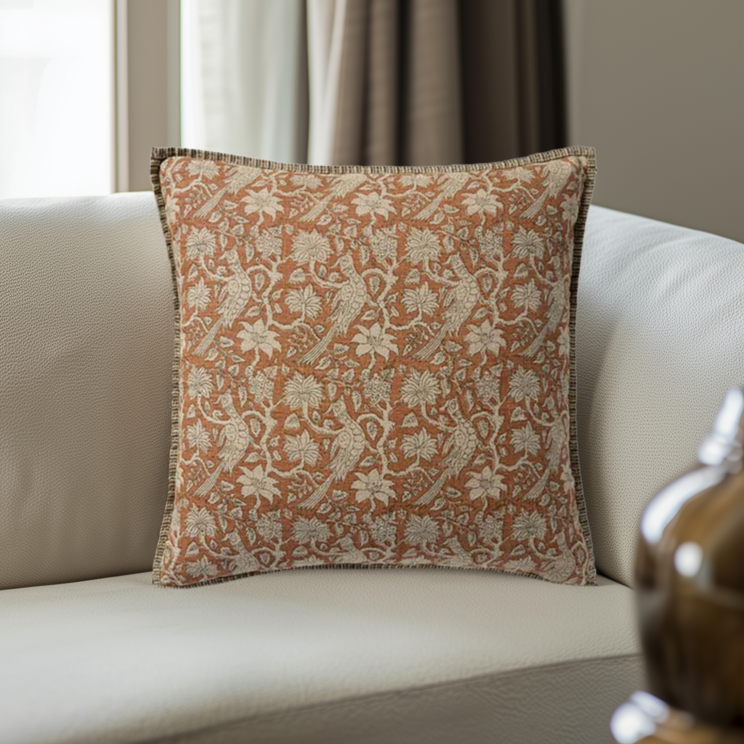 Flora Wren Pillow